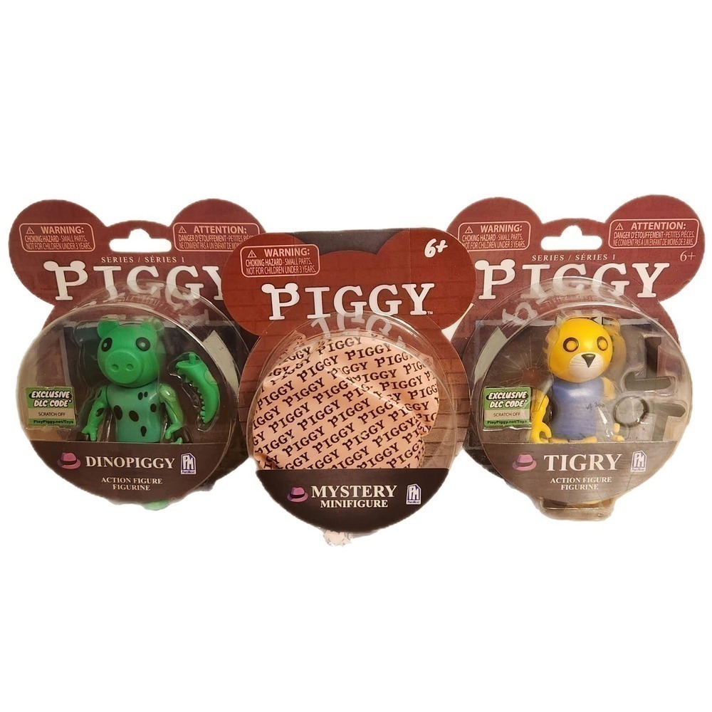 Roblox
Piggy Dinopiggy‎ 
TIGRY DLC Code Series 1 
Piggy Mystery Minifigure